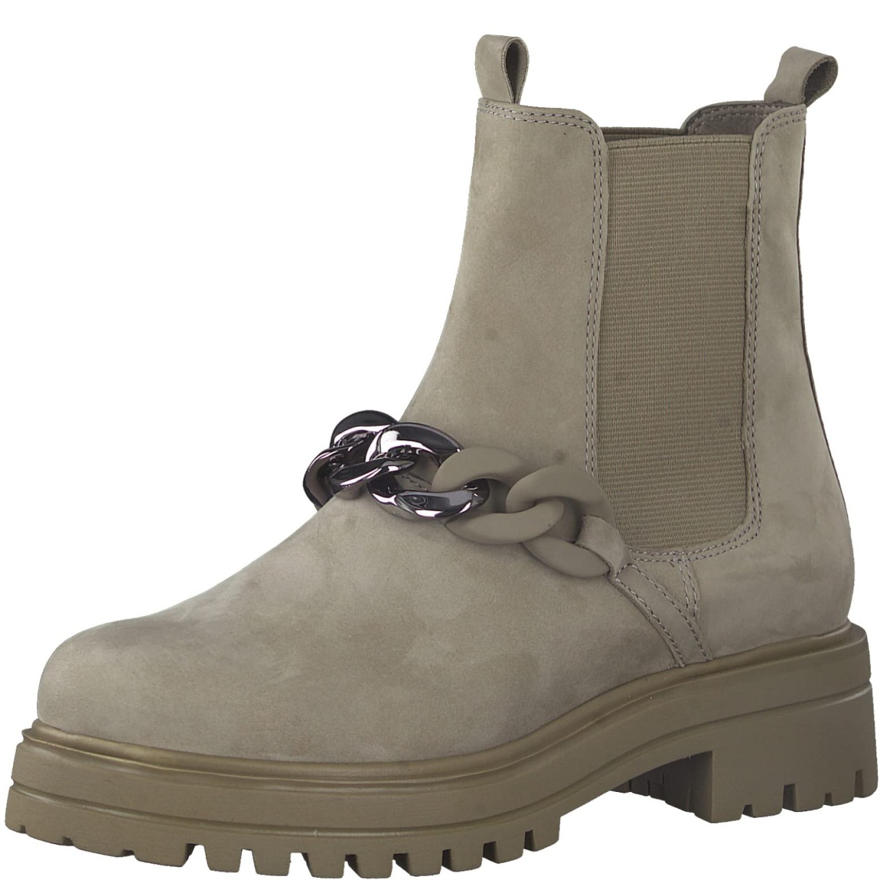 TAMARIS Chelsea Boot taupe Chelsea Boot, Taupe