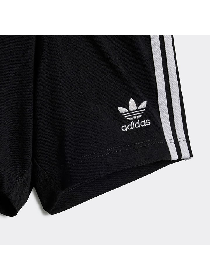 adidas Trainingsanzug in Weiß/ Schwarz günstig kaufen