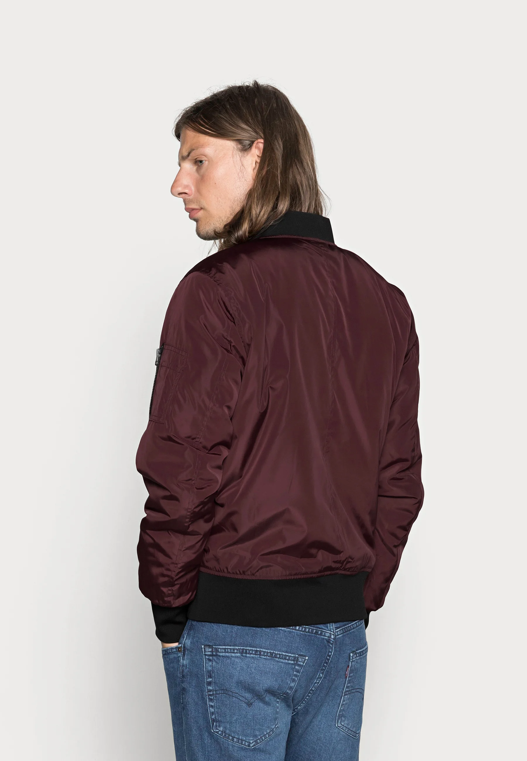 Chaqueta bomber bicolor Urban Classics - Chaqueta bomber