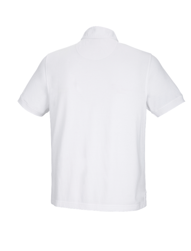 e.s. Polo-Shirt cotton Mandarin