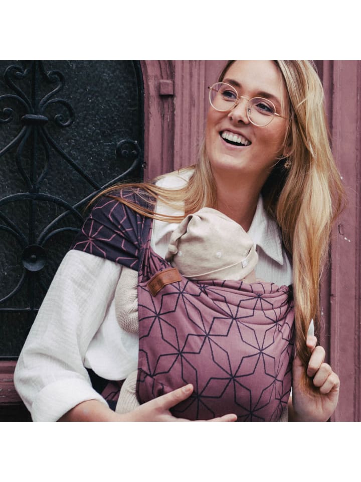 Hoppediz Babytrage Hop-Tye Advanced in Malmö rose günstig kaufen onesize