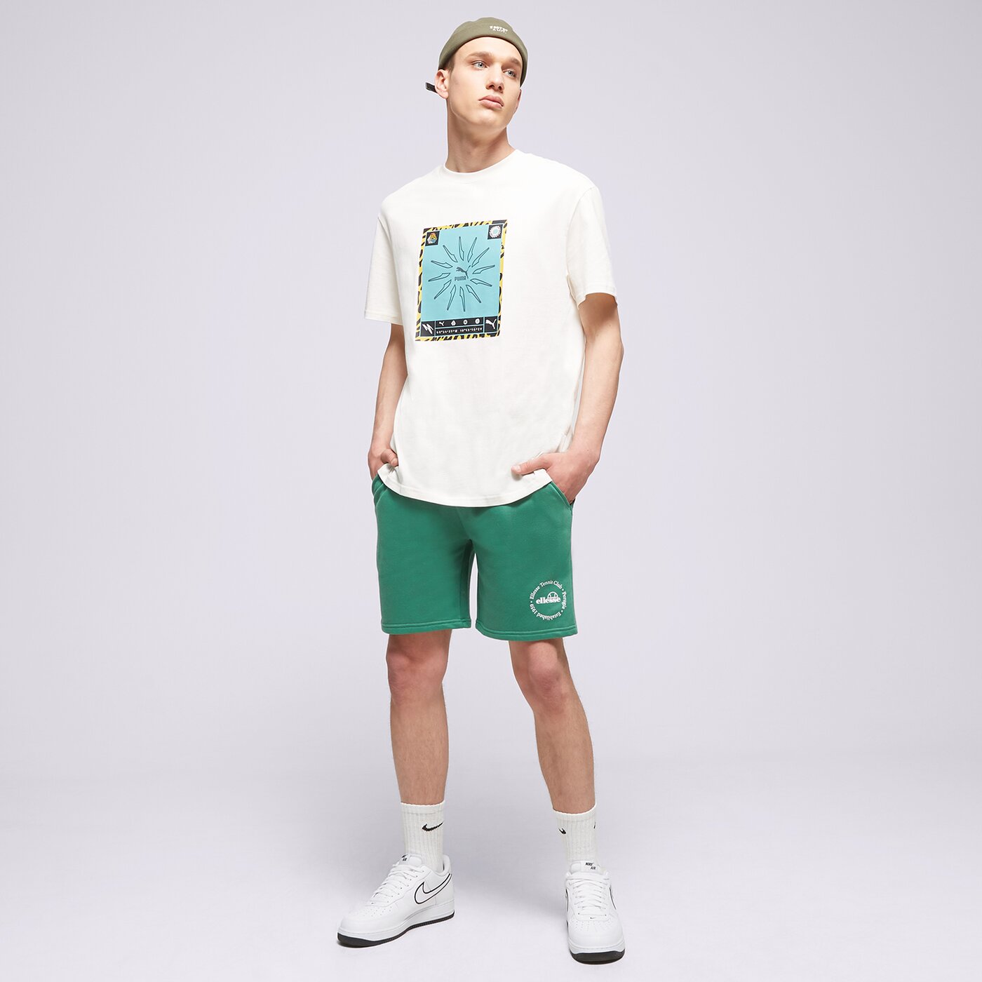 ELLESSE SHORTS FONTANSA SHORT GREEN Grün