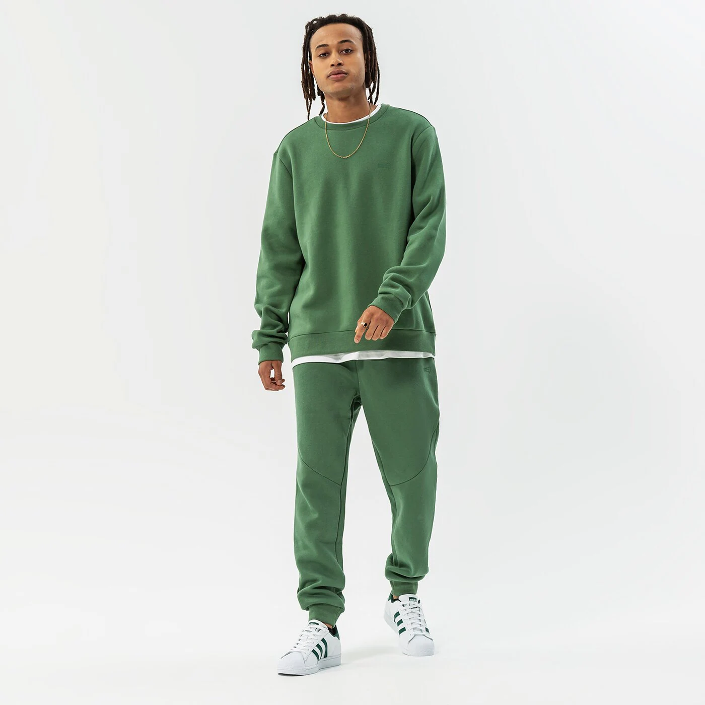 CONFRONT SWEATSHIRT CONFRONT CREW MINI LOGO Grün