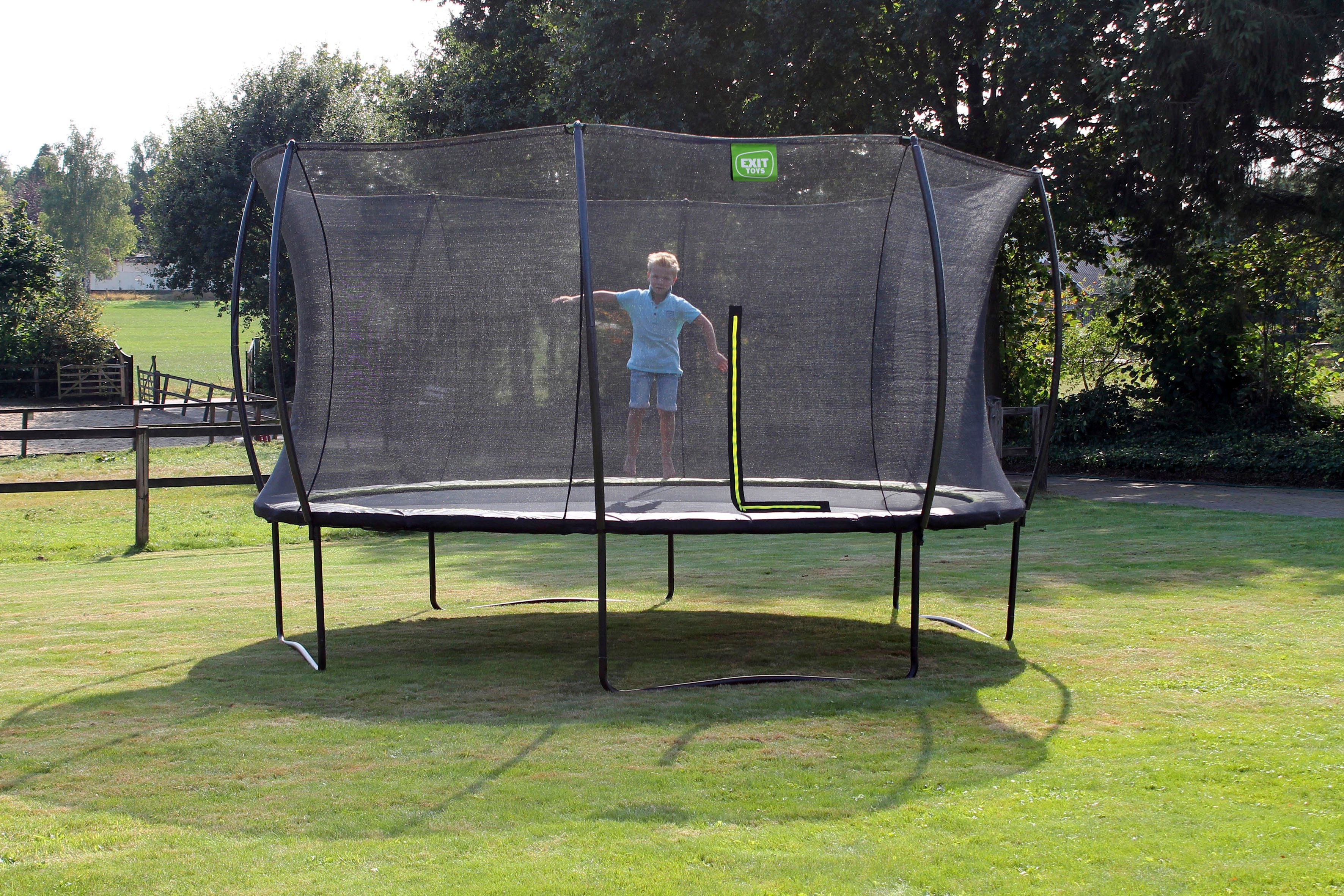 EXIT Gartentrampolin Silhouette, Ø 427 cm