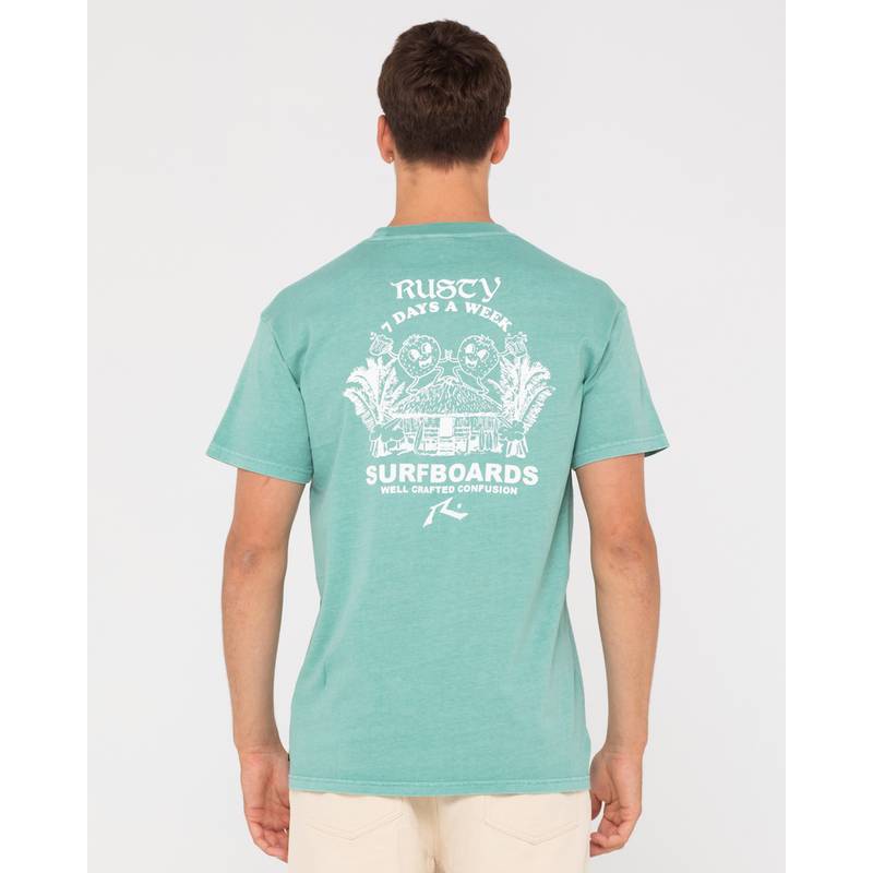 RUSTY LIT STRAWBERRIES SHORT SLEEVE TEE T-Shirt Herren