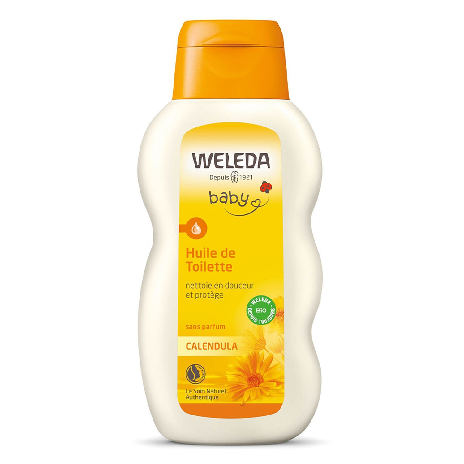 Weleda Baby Huile de Toilette - Nettoie en Douceur et Protège - 200 ml