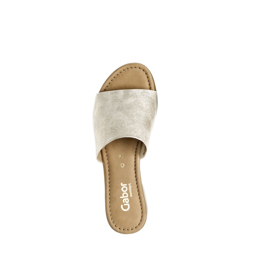 Gabor comfort Pantolette gold