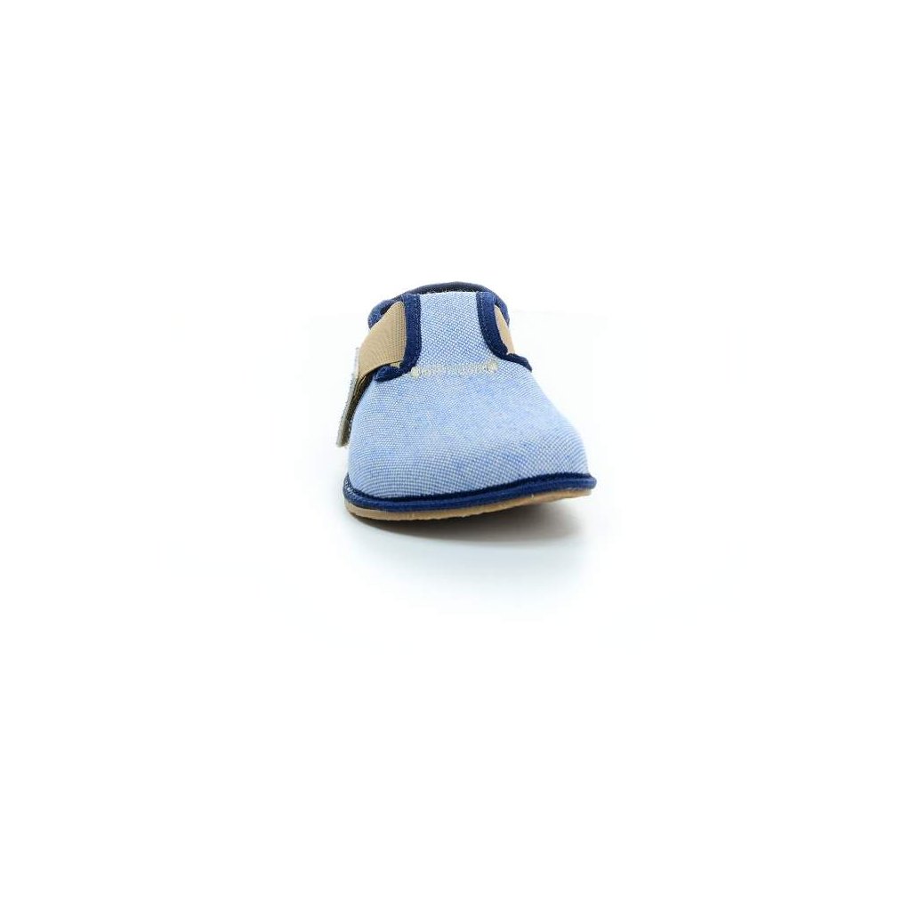 Pegres BF01 Blau Barfußhauschuhe
