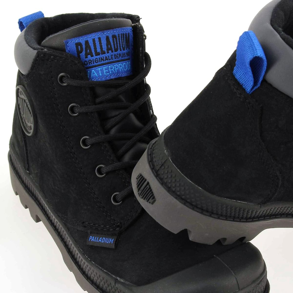 Palladium  HI CUFF WP OZ K - Noir
