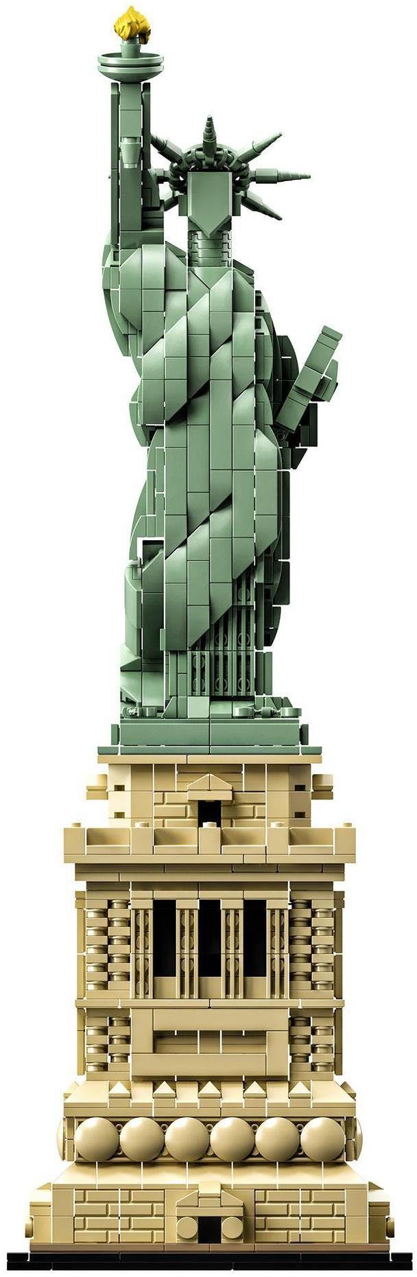 LEGO® Konstruktionsspielsteine Freiheitsstatue (21042), LEGO® Architecture, (1685 St), Made in Europe