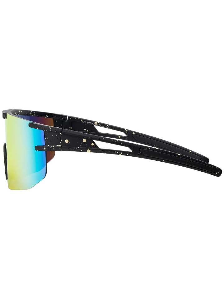 BEZLIT Herren Sonnenbrille in Rot/Gelb/Blau-Schwarz günstig kaufen onesize