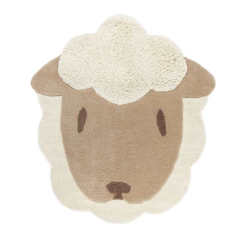 Tapis petit mouton 85x95cm LOLHO WOOL