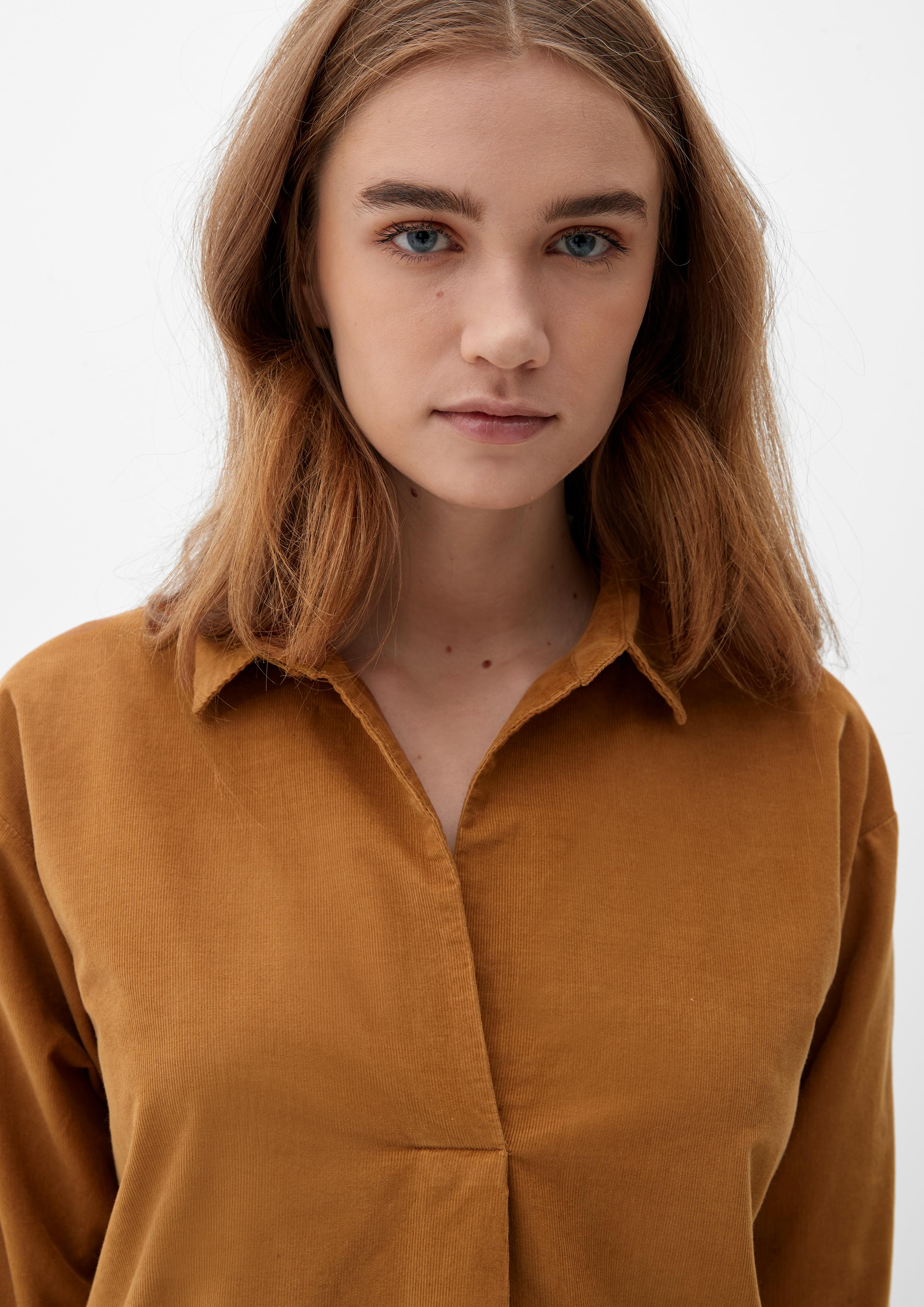 Bluse aus Feincord   2120882-8469