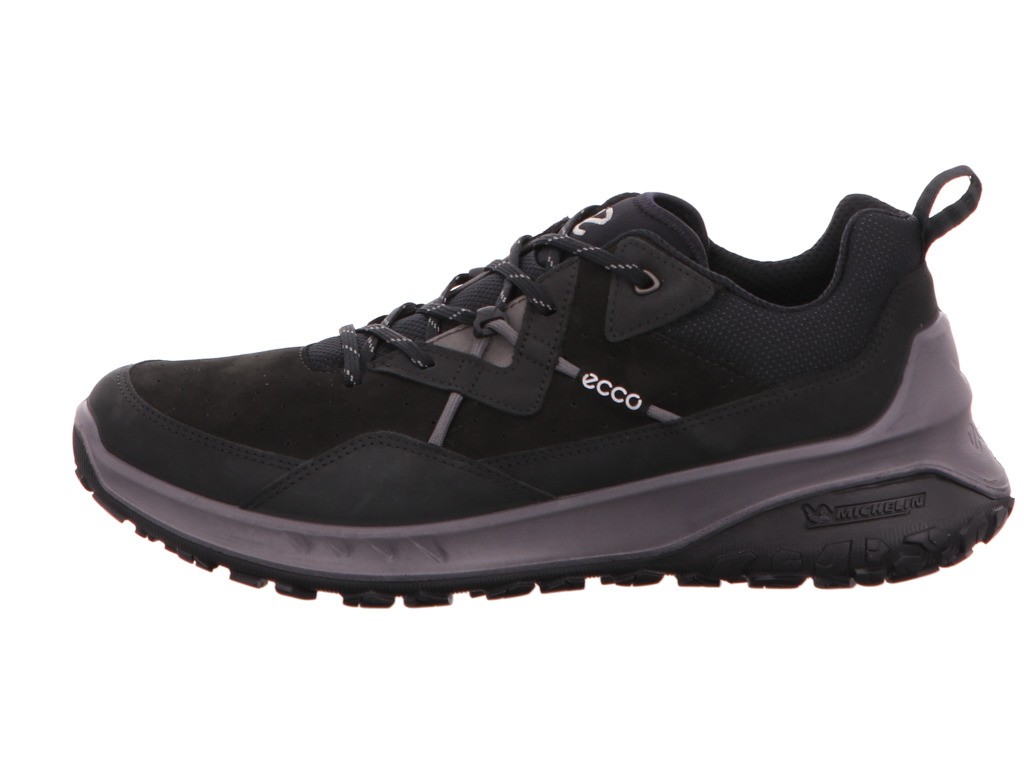 ECCO Freizeit Schnürer schwarz Outdoor