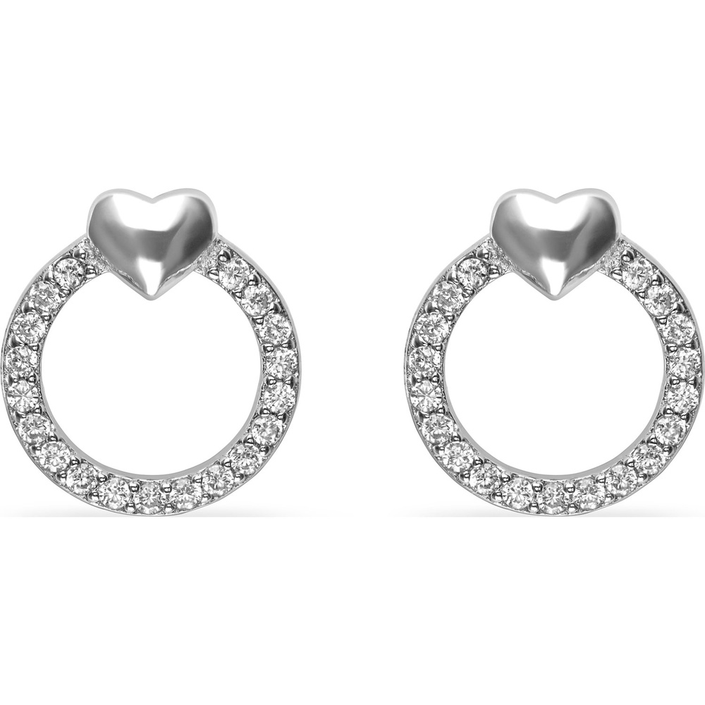 FAVS Boucles d'oreilles à fermoir à poussette 925 Argent Boucles d'oreilles
