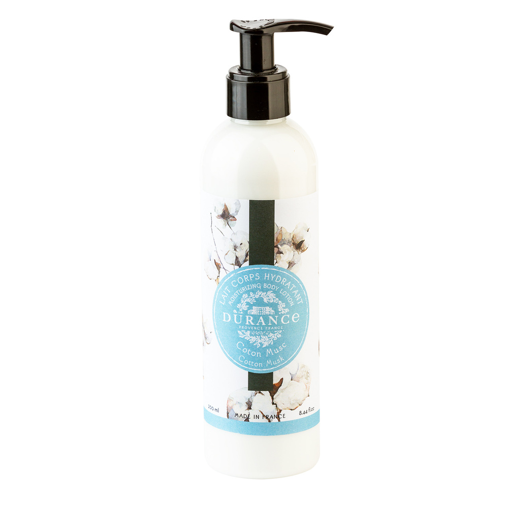 durance Coton Musc Lait corps hydratant 250 ml