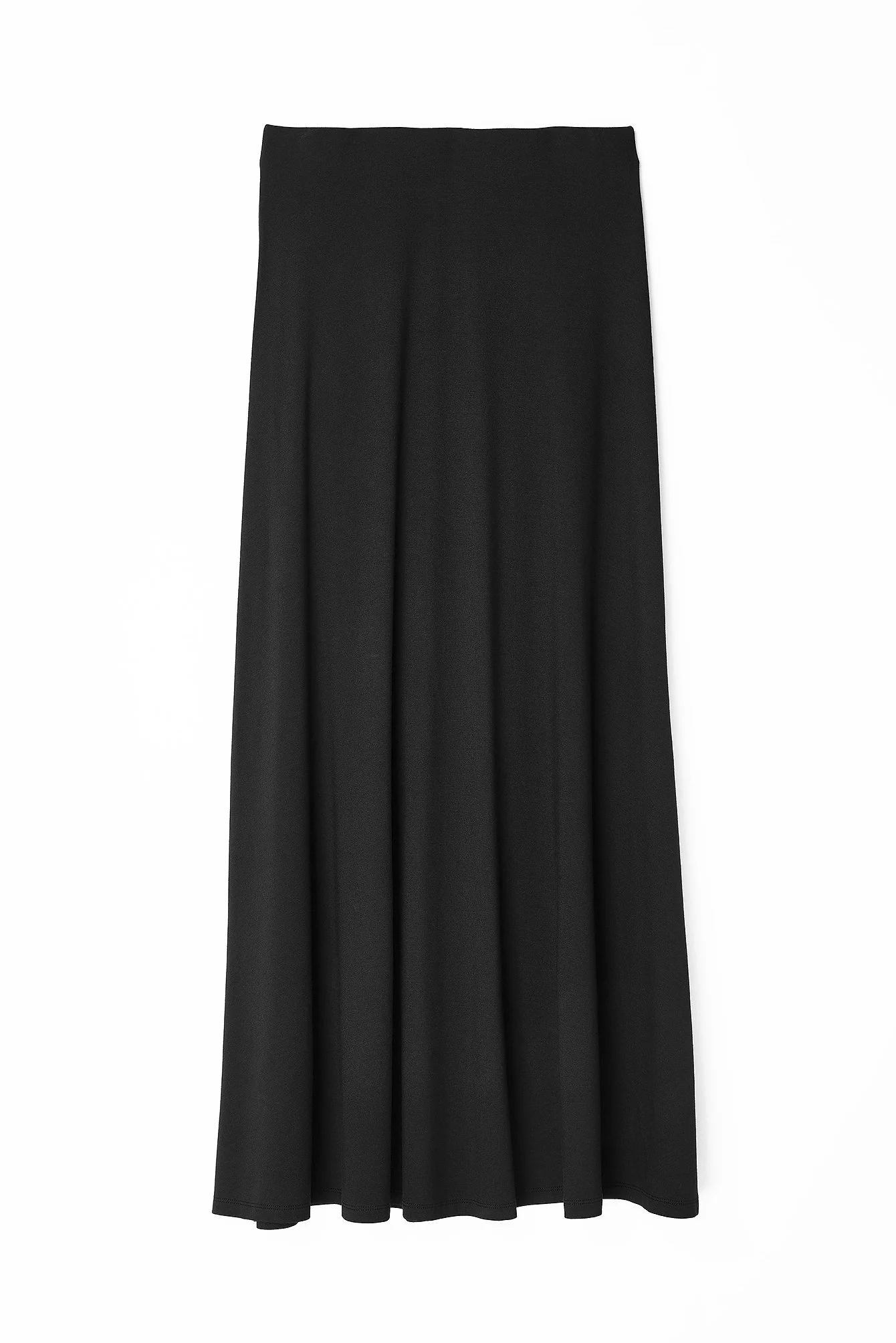 Soft Line Flowy Maxi Skirt