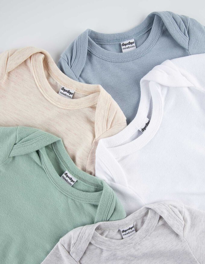 Langarmshirt - 5er-Pack