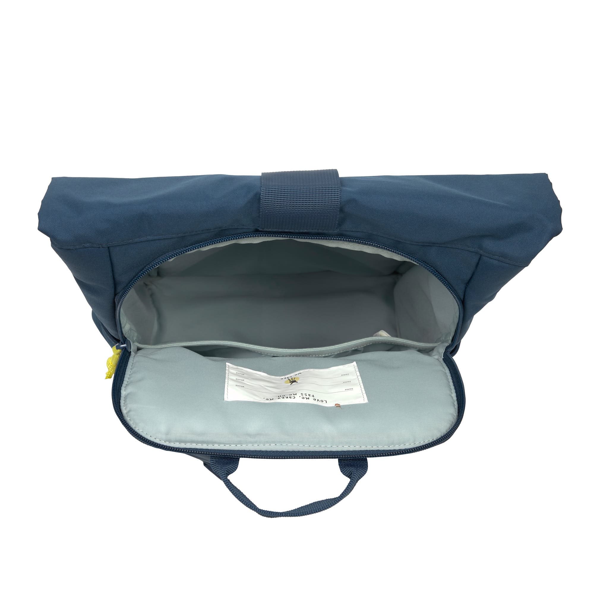 Kinderrucksack Rolltop, Blau