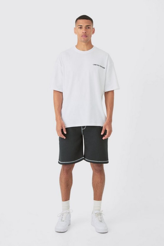 Premium Oversize T-Shirt mit Limited-Print