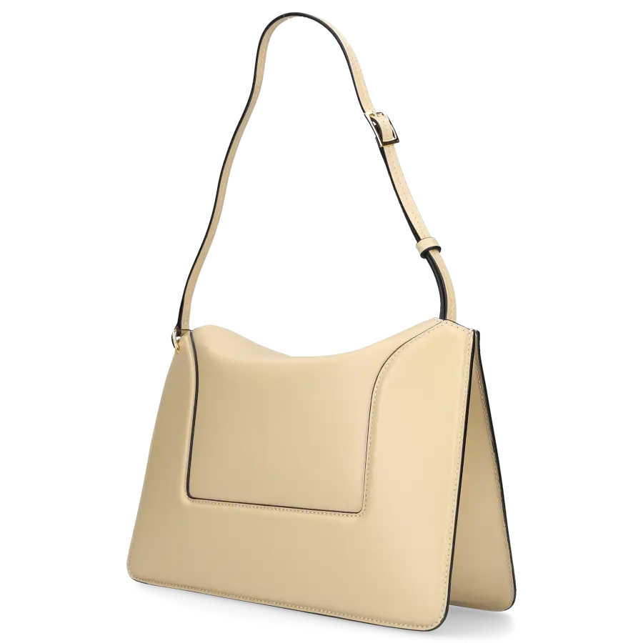 Wandler - Schultertasche PENELOPE Kalbsleder - beige