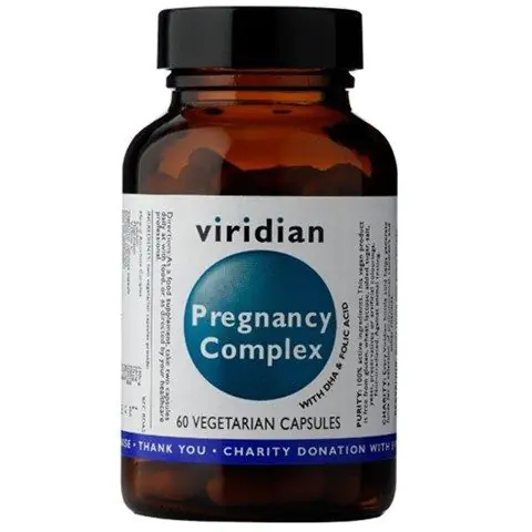 Viridian Pregnancy Complex, dodatak prehrani za trudnice, vegetarijanske kapsule