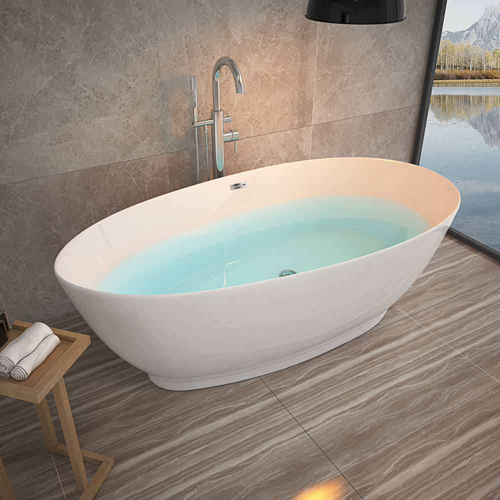 Home Deluxe Freistehende Badewanne DELIA