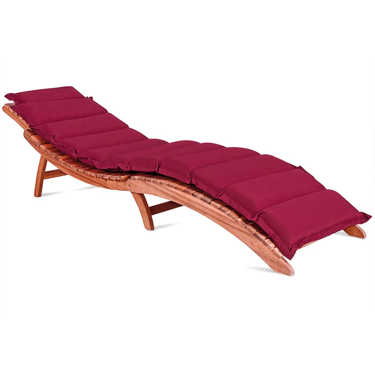 Detex Auflage Sonnenliege Rot 183x56x7cm