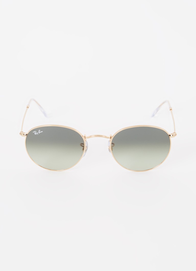 Ochelari de soare metalici rotunzi Ray-Ban RB3447
