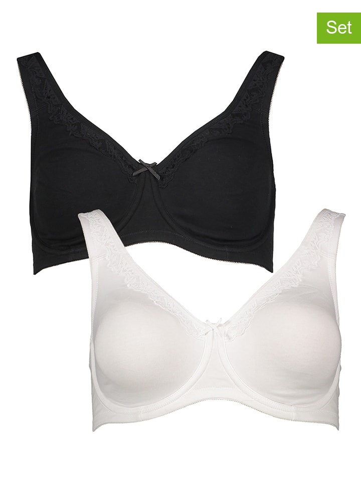 nuance 2er-Set: Minimizer-BHs in Schwarz/ Weiß günstig kaufen