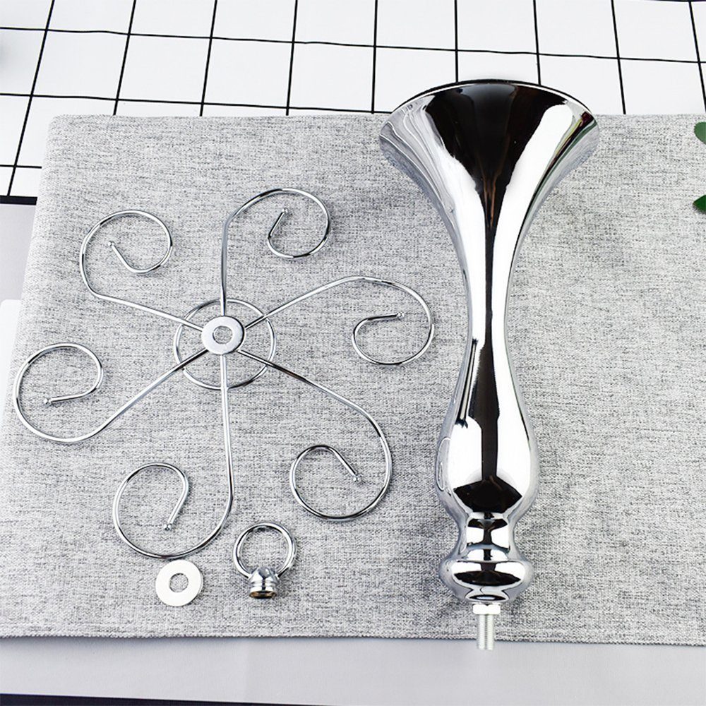 Zimtky Gläserhalter Kreativer Weinhalter für Rotweingläser - Braun/Silber