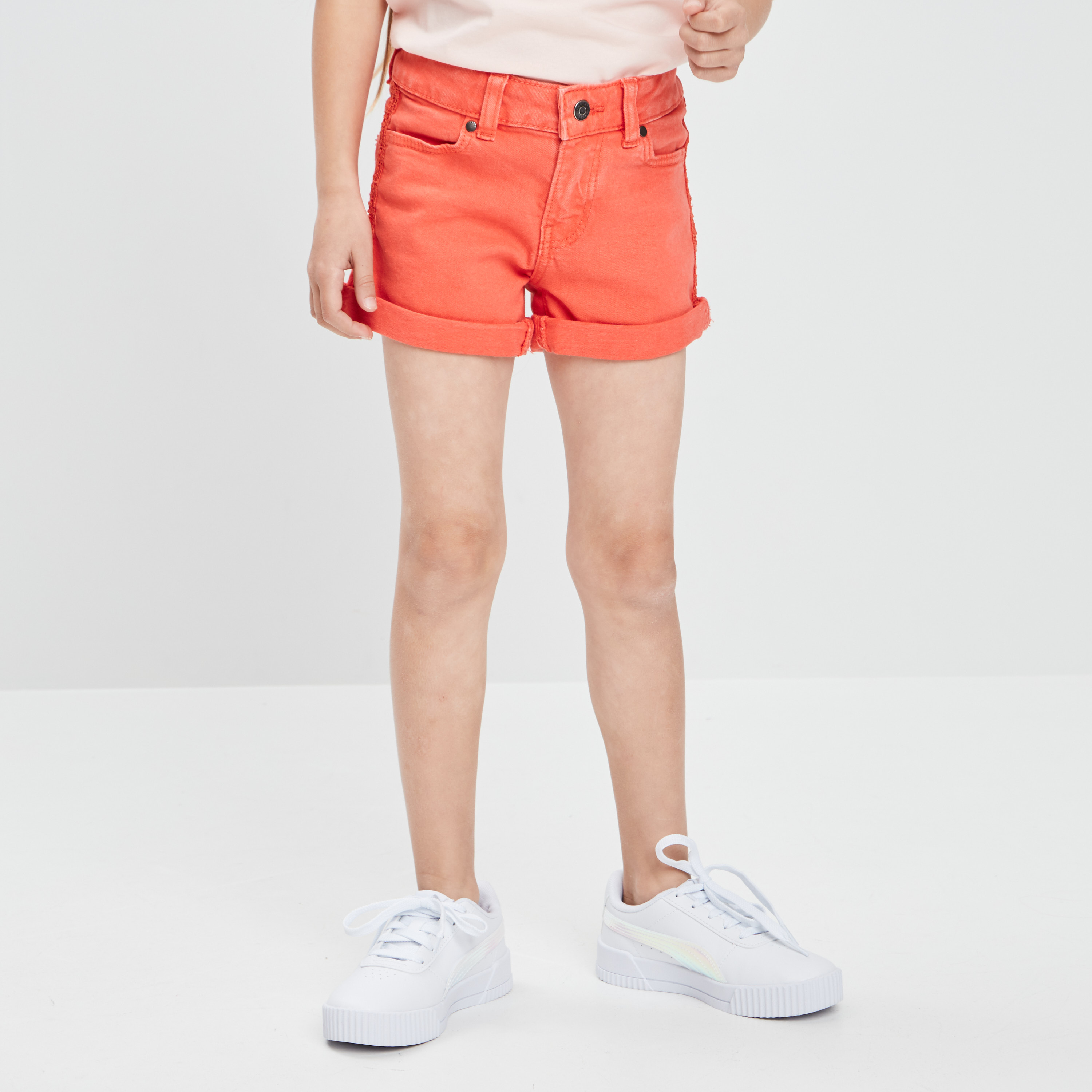 Short mom Creeks rose fille | La Halle