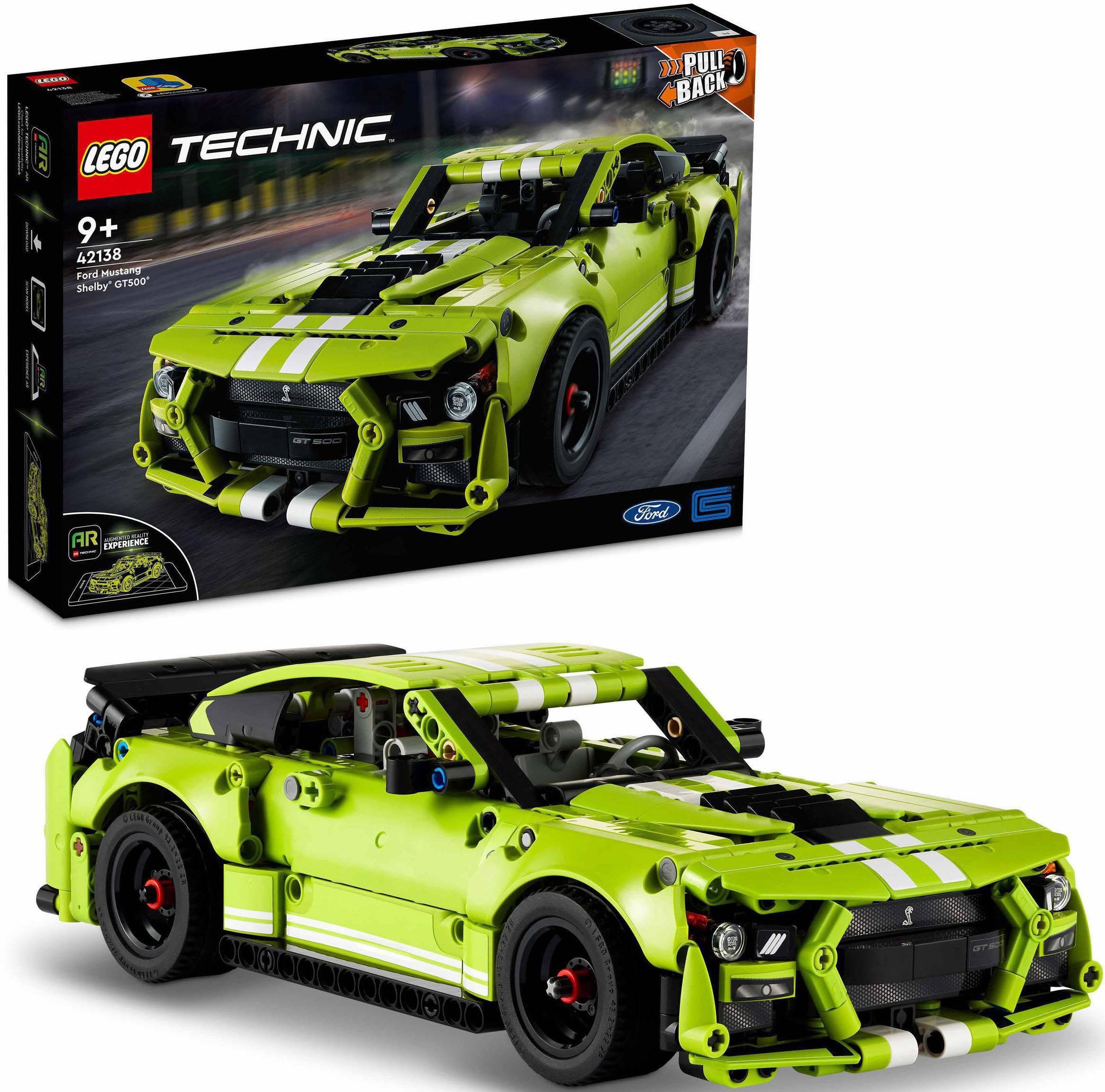 LEGO® Konstruktionsspielsteine Ford Mustang Shelby® GT500® (42138), LEGO® Technic, (544 St)