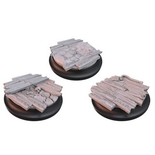 Red Oak Medium Base Toppers