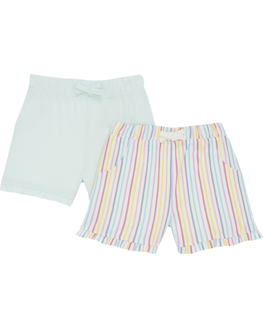 Shorts mit Rüschen