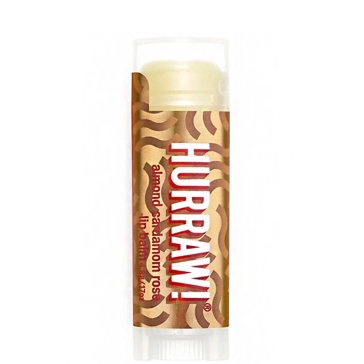 Hurraw Baume à Lèvres Vata Rose Amande Cardamome 4,8 g