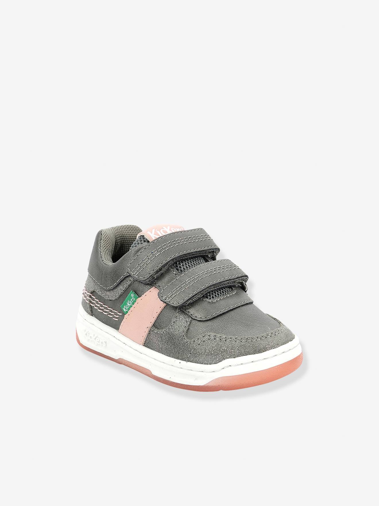 Kickers Kinder Klett-Sneakers KALIDO KICKERS - grau