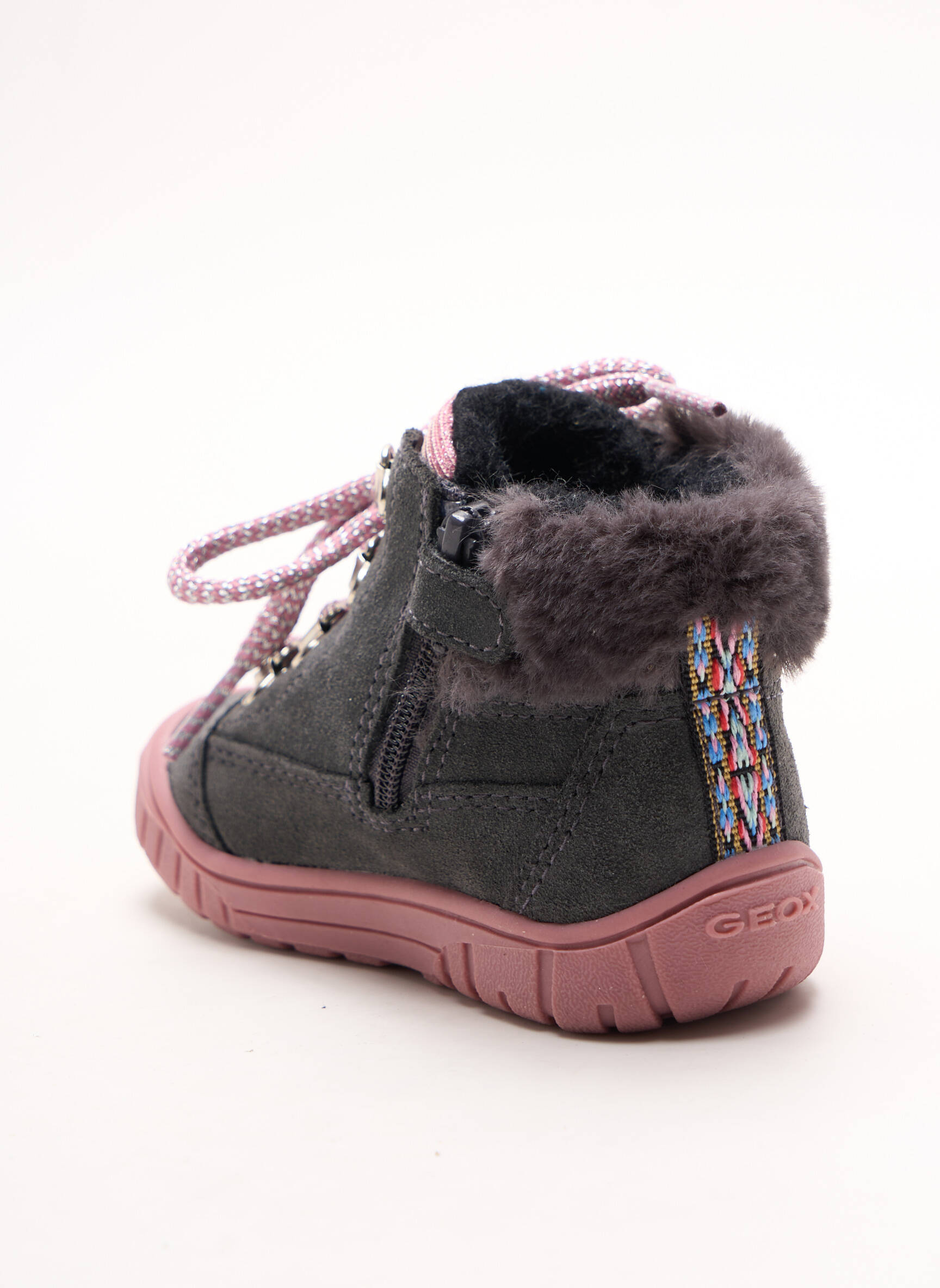 Geox Bottillons Fille couleur gris
