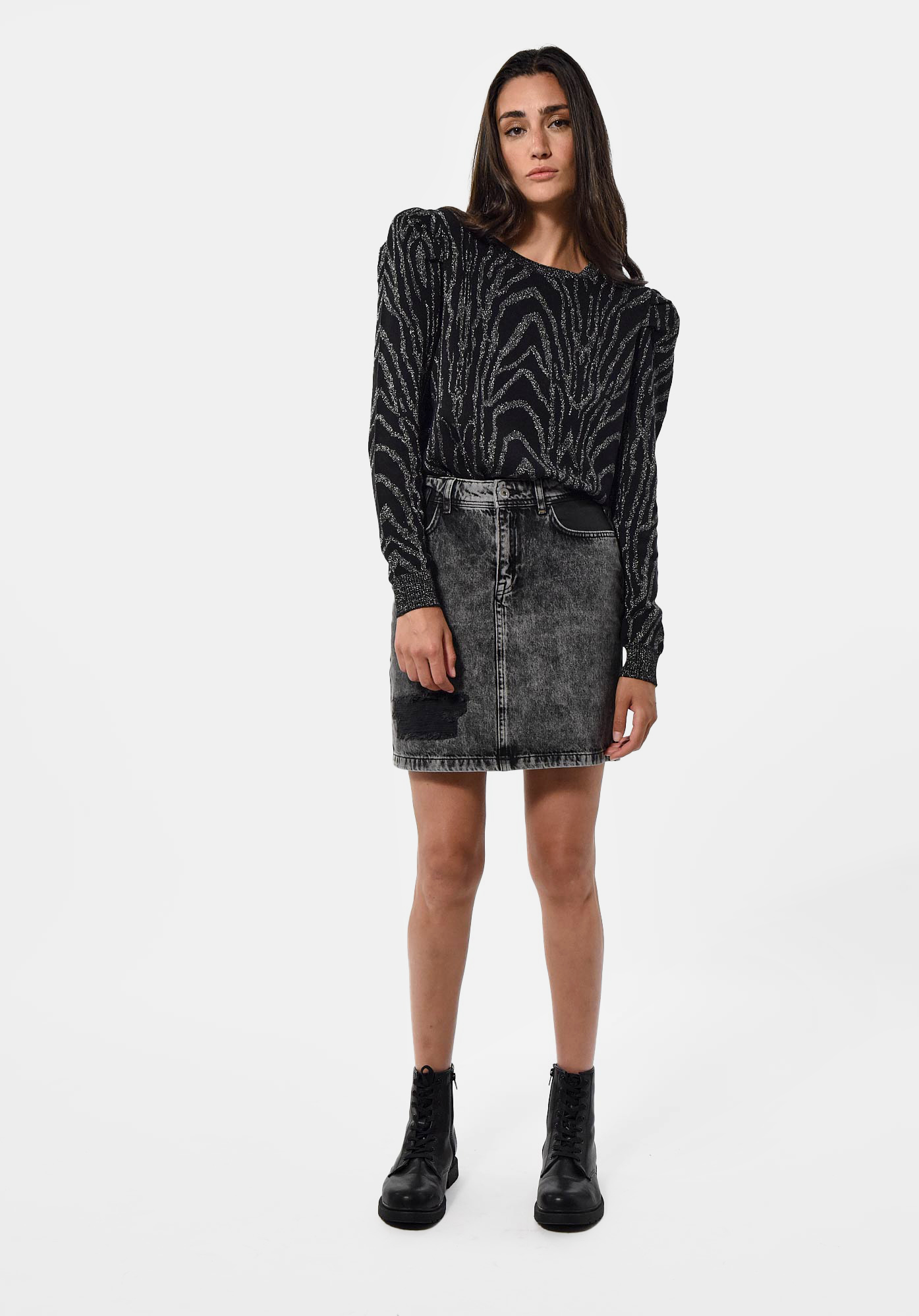 VERRY  Jupe en jean slim Femme en 100% coton