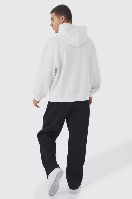 Kastiger Oversize Basic Hoodie