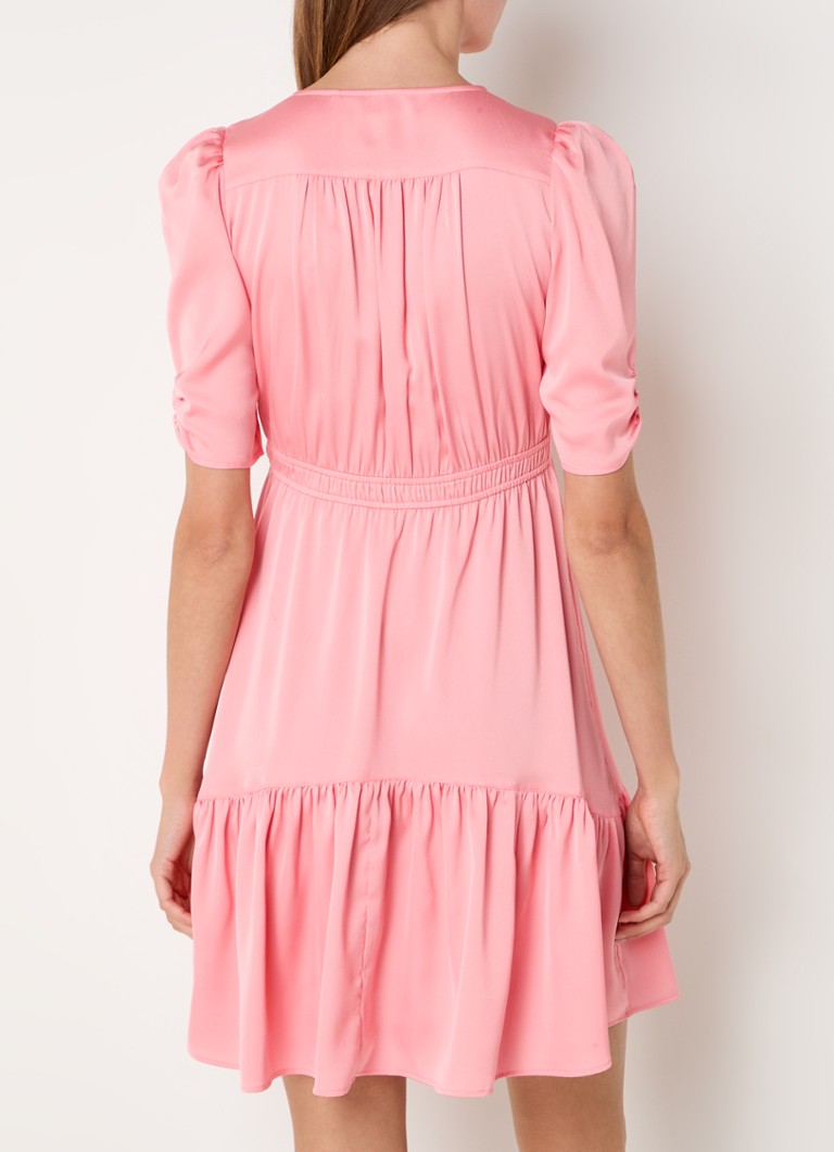 Rochie scurtă Hugo Boss Dizziano cu mâneci bufante