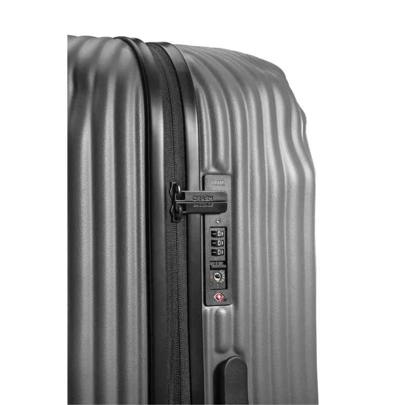 Crash Baggage Stripe Trolley L (79 cm) - Smoke Grey