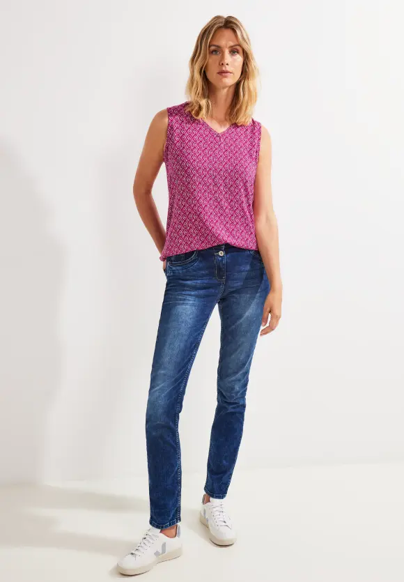 CECIL Minimal Print Bluse