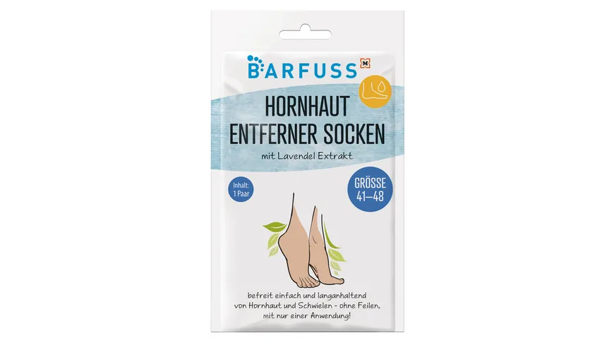 BARFUSS Hornhautsocken Größe 41-48