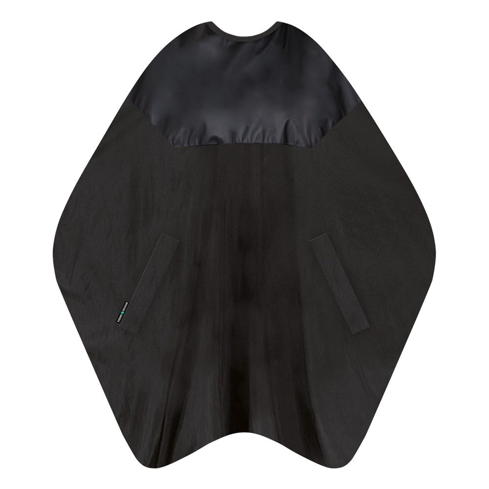 Trend-Design Top Twin X Schneide- und Färbeumhang Schwarz
