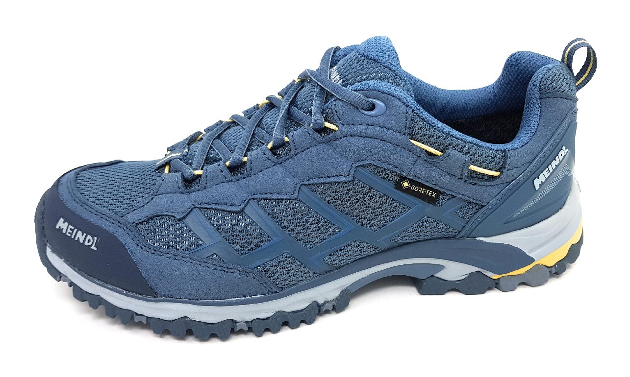 Meindl Caribe Lady GTX 3823-97 Blau 97 Eisgrau/ Gelb