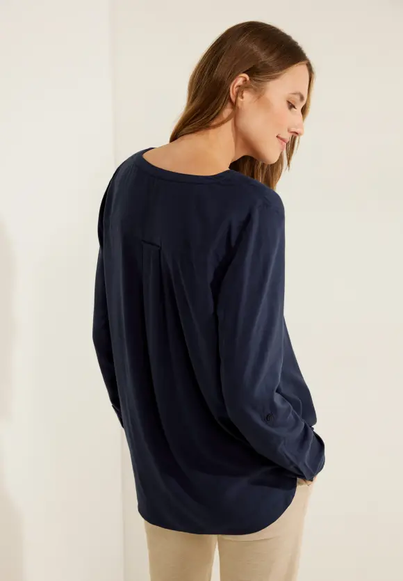 CECIL Bluse in Unifarbe