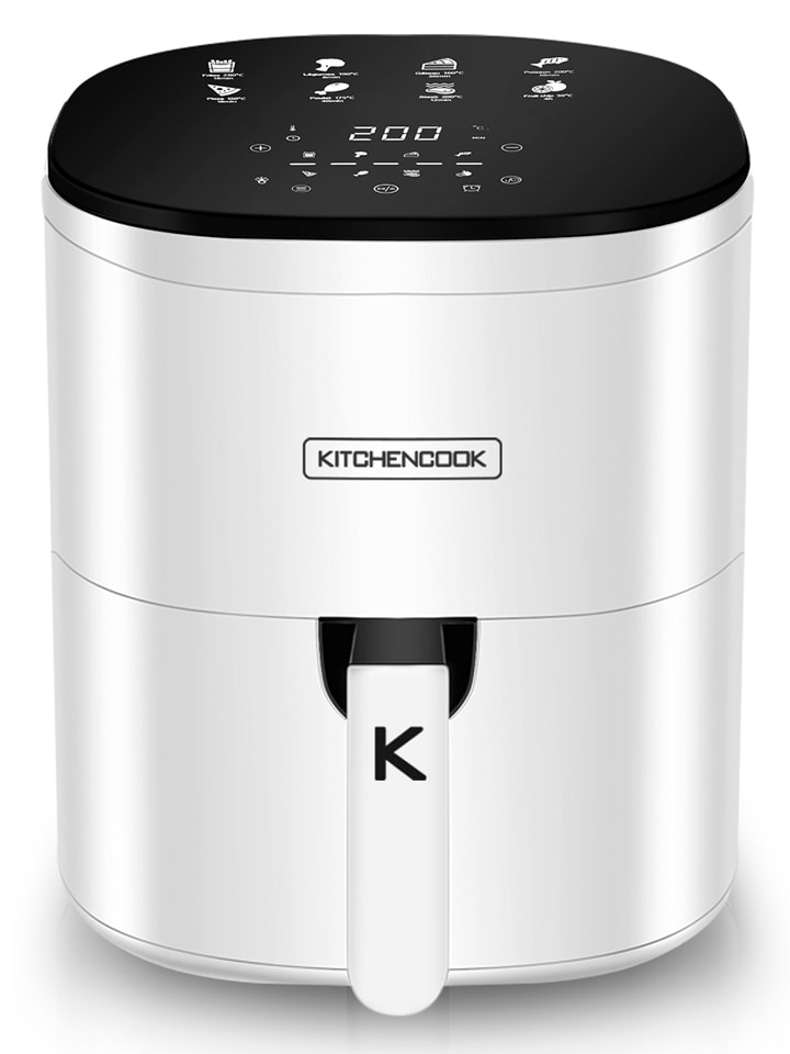 KITCHENCOOK Heißluftfritteuse ''Airmed_6'' in Weiß - (B)38 x (H)69,5 x (T)35 cm günstig kaufen onesize