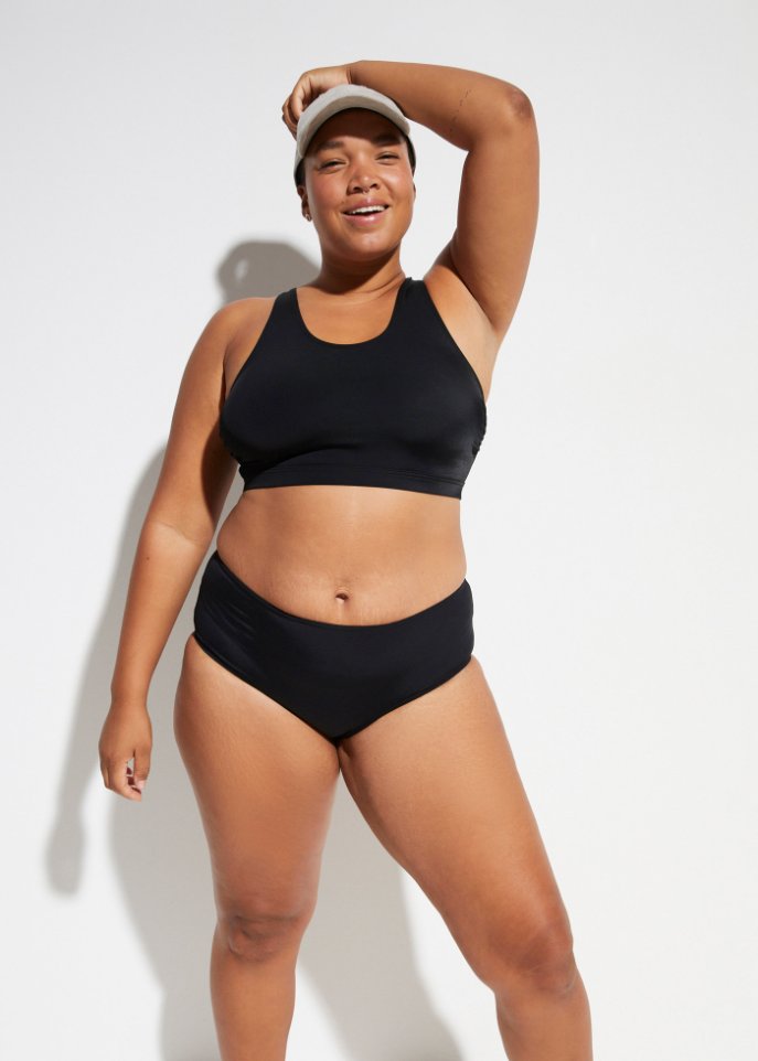 Bustier Bikini Oberteil aus recyceltem Polyamid