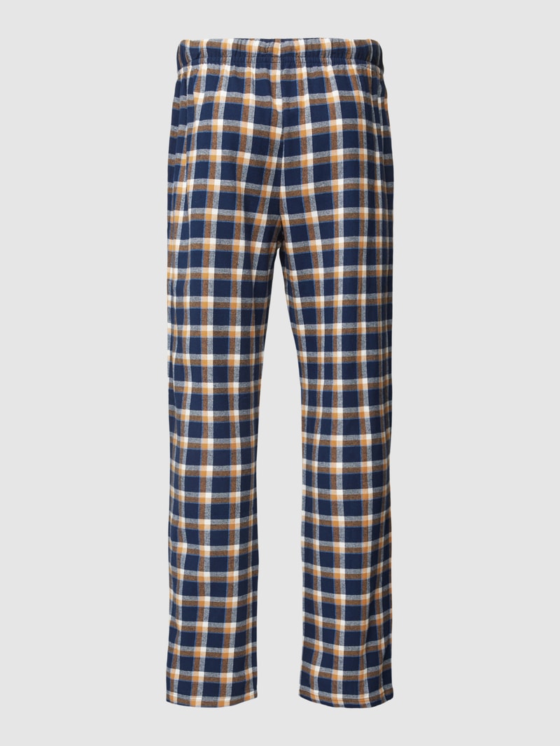 Pyjama-Hose mit elastischem Bund in kupfer
